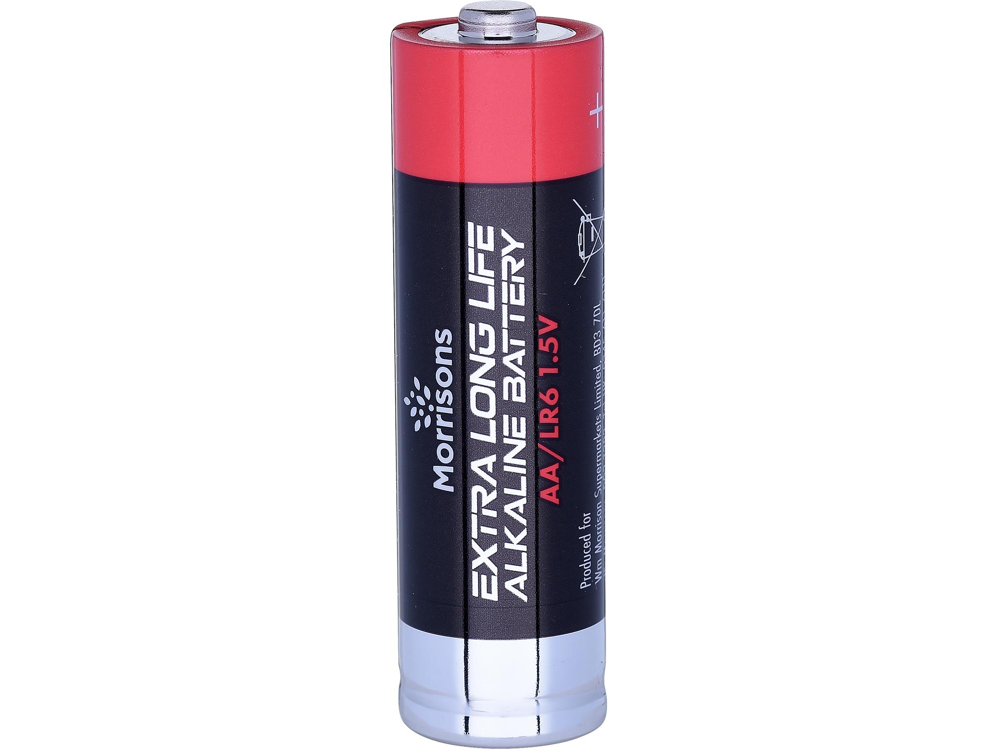 Morrisons Extra Long Life Alkaline AA review AA Alkaline Batteries