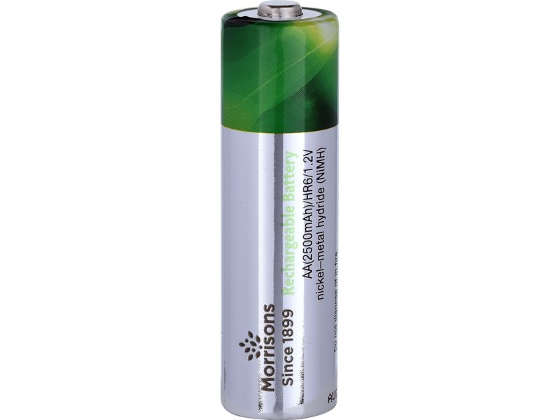 Morrisons Rechargeable Batteries AA - thumbnail front