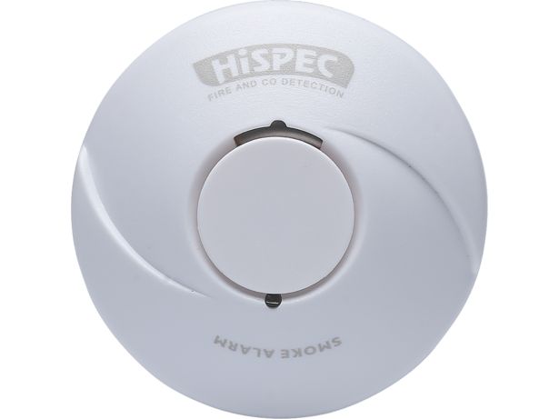 Hispec RF Pro Battery Radio-Interlink Smoke Alarm (HSA/BP/RF10-PRO) - thumbnail front