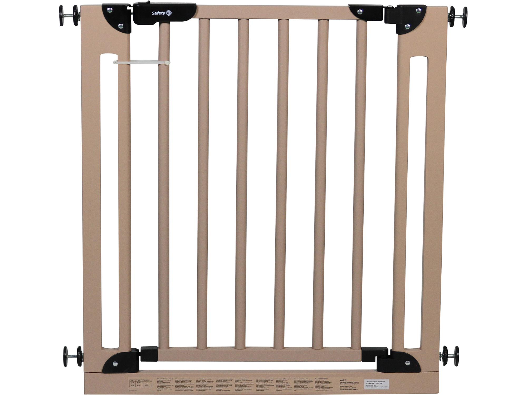 Safety 1st Essential Wooden Gate review Wood Gate Pressure Stair gate
