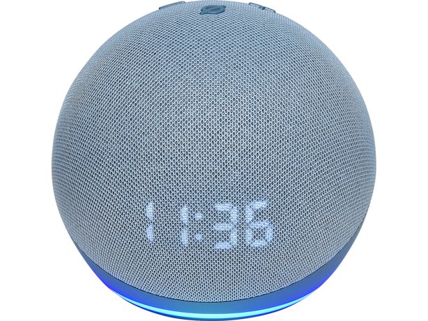 Amazon Echo Dot (4th Gen) with Clock