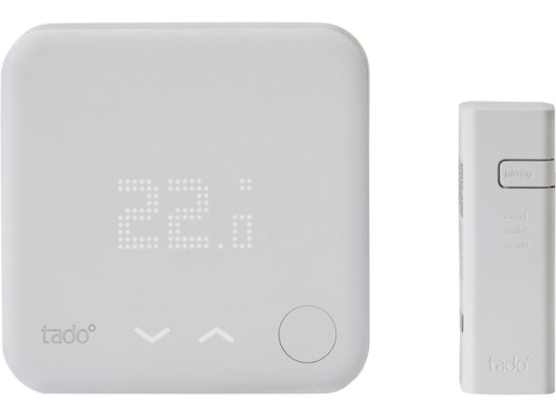 Tado V3+ smart heating thermostat starter kit - thumbnail side