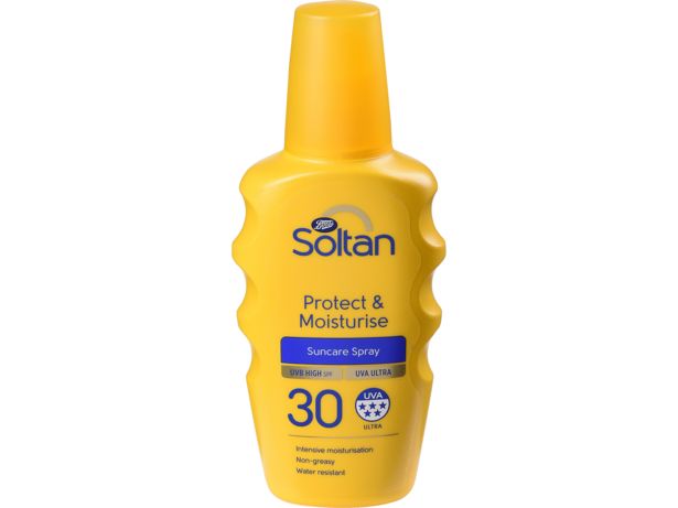 Boots Soltan Protect & Moisturise Spray SPF30