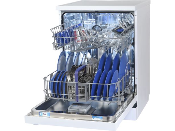 Rated Dishwasher Beko DIS16R10 Built-In A+ Silver 