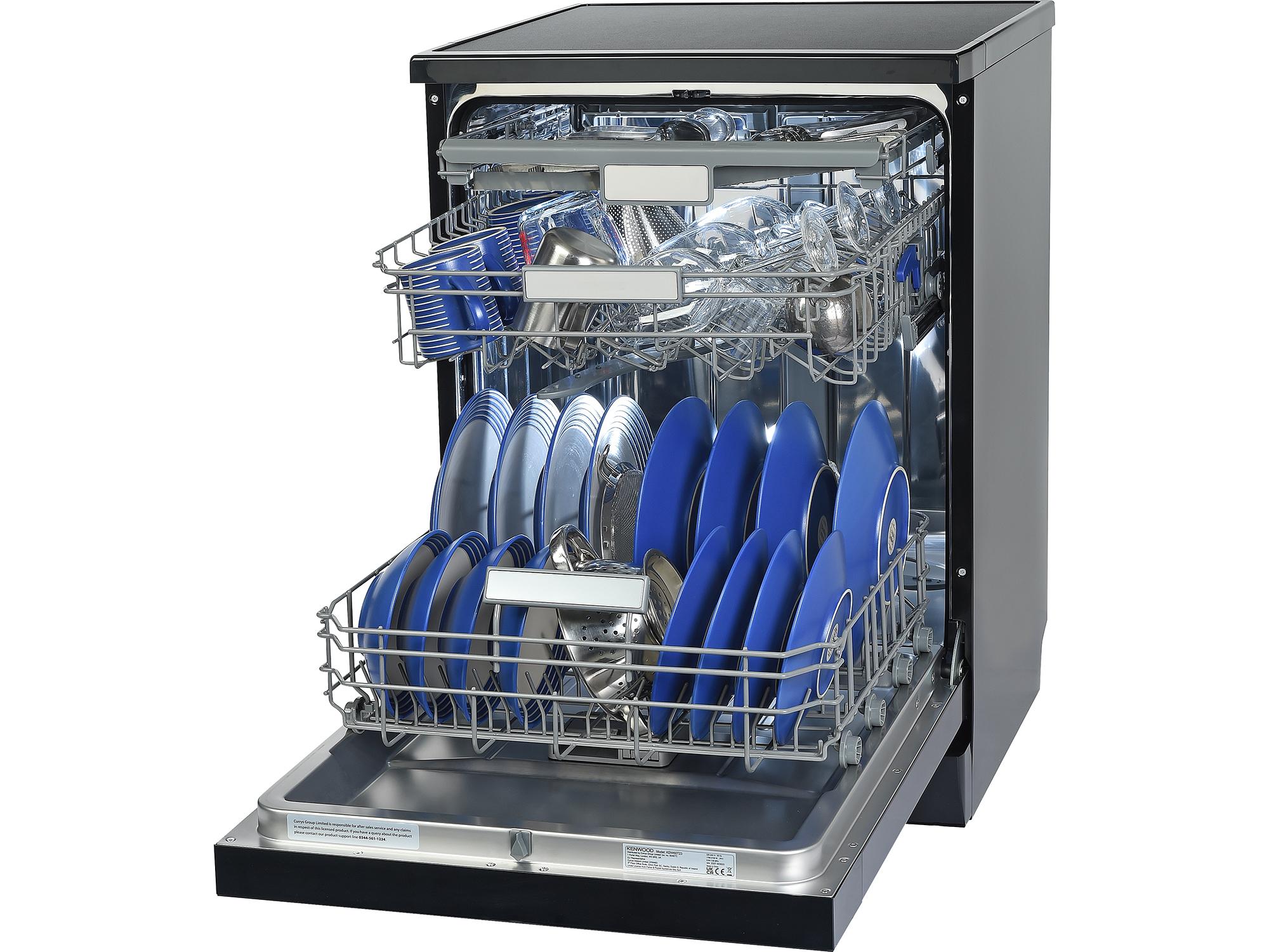 Kenwood KDW60T23 review Freestanding Fullsized Dishwasher Which?