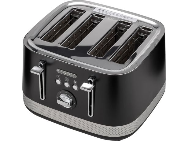 Morphy Richards Illumination 4 Slice Toaster Black