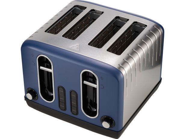 Asda George Home 4-slice blue toaster