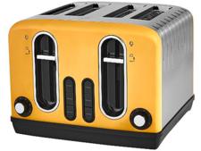 Asda George Home 4-slice yellow toaster
