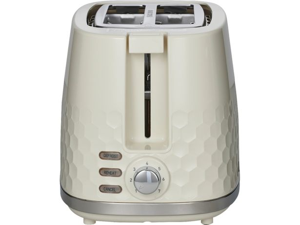 Morphy Richards Hive Cream 2 slice toaster - thumbnail rear
