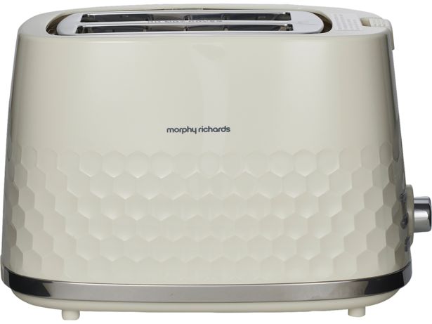 Morphy Richards Hive Cream 2 slice toaster - thumbnail side