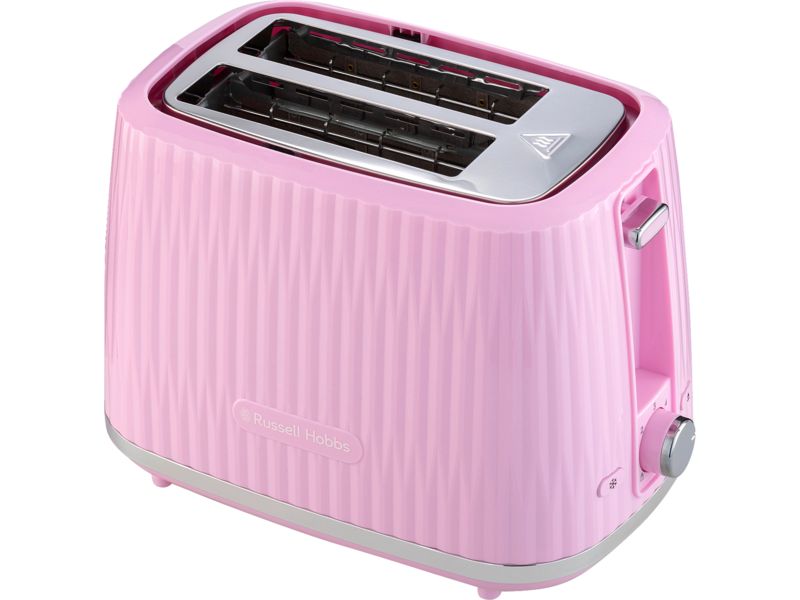 Russell Hobbs Eden Raspberry 2 Slice Toaster - thumbnail front