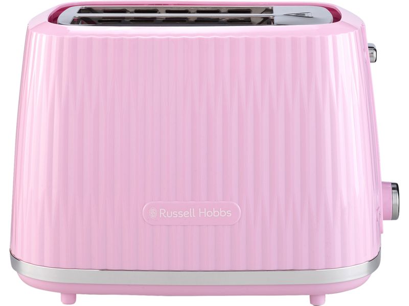 Russell Hobbs Eden Raspberry 2 Slice Toaster - thumbnail side