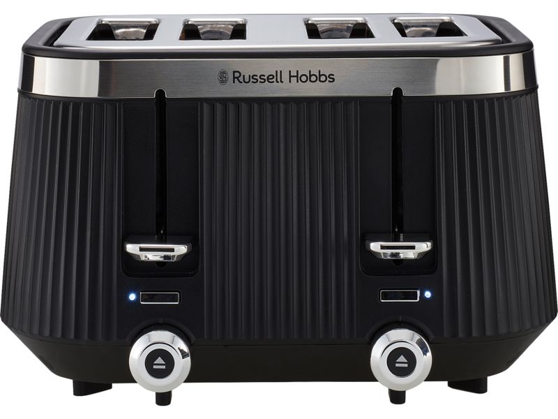 Russell Hobbs Brontë 4S Black - thumbnail side