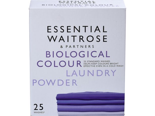 Waitrose Essential Bio Colour Laundry Powder
