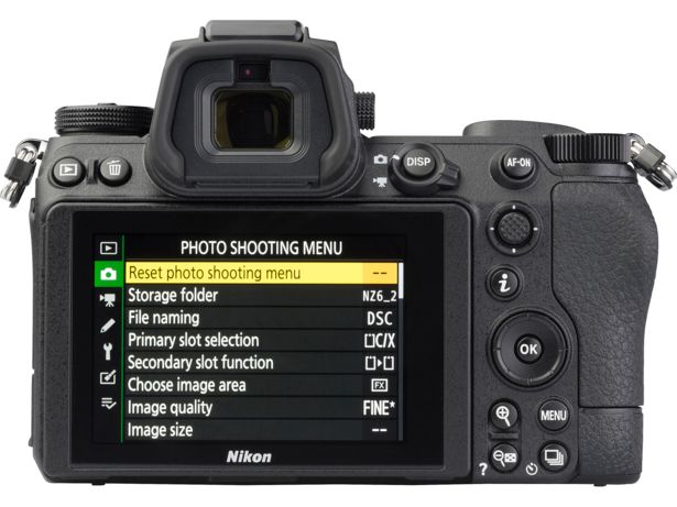 Nikon Z6 II - thumbnail rear