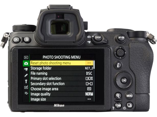 Nikon Z7 II - thumbnail rear