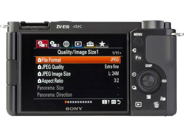 Sony ZV-E10 - thumbnail rear