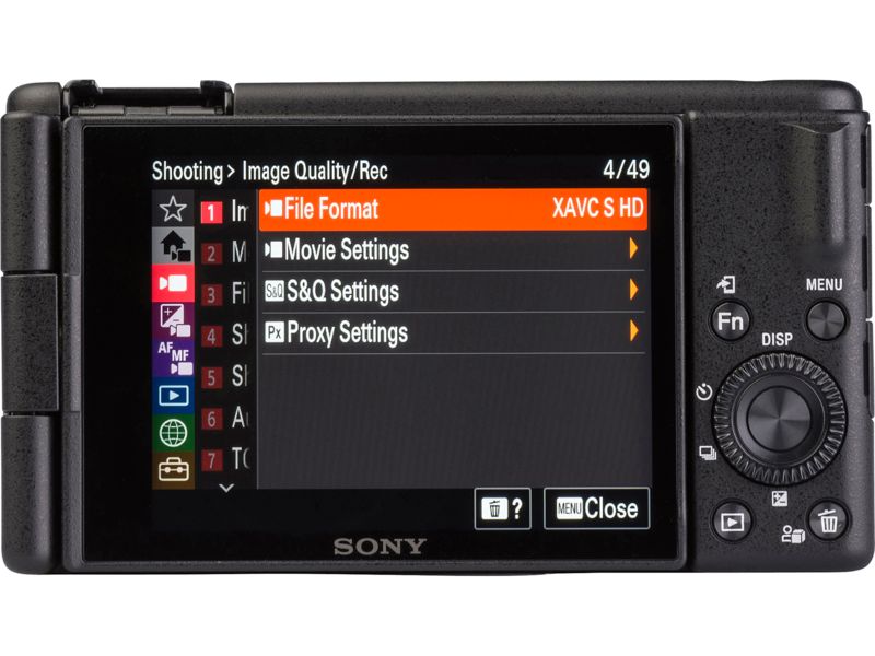 Sony ZV-1 II - thumbnail rear