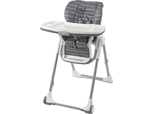 Graco Lightweight Compact Baby Highchair with Adjustable Tray 