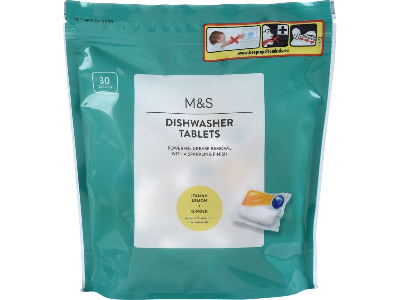Marks & Spencer All in One Dishwasher Tablets - thumbnail front