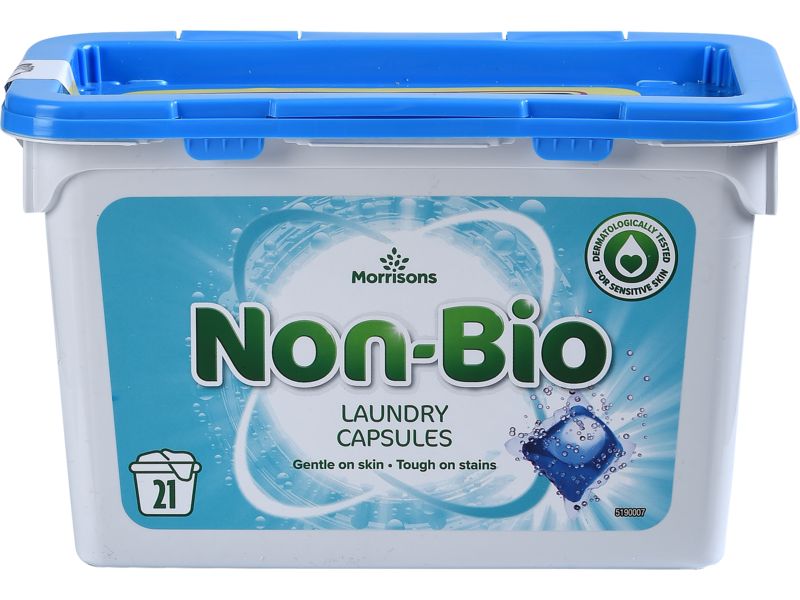 Morrisons Non-Bio Laundry tablets - thumbnail front