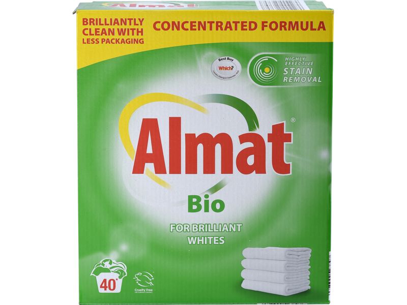 Aldi Almat Bio Washing Powder - thumbnail front