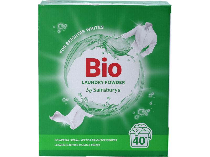 Sainsbury's Bio Laundry Powder - thumbnail front