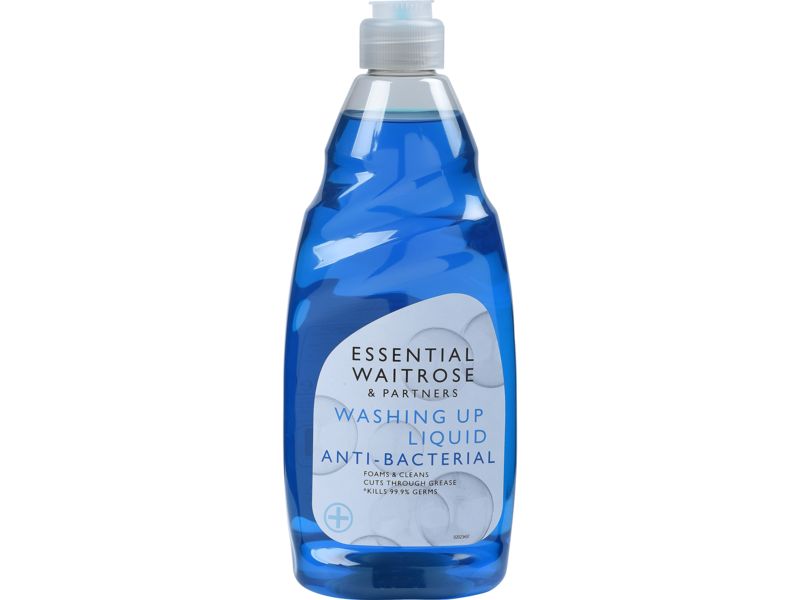 Waitrose Essential Waitrose Washing Up Liquid Anti-Bacterial - thumbnail front