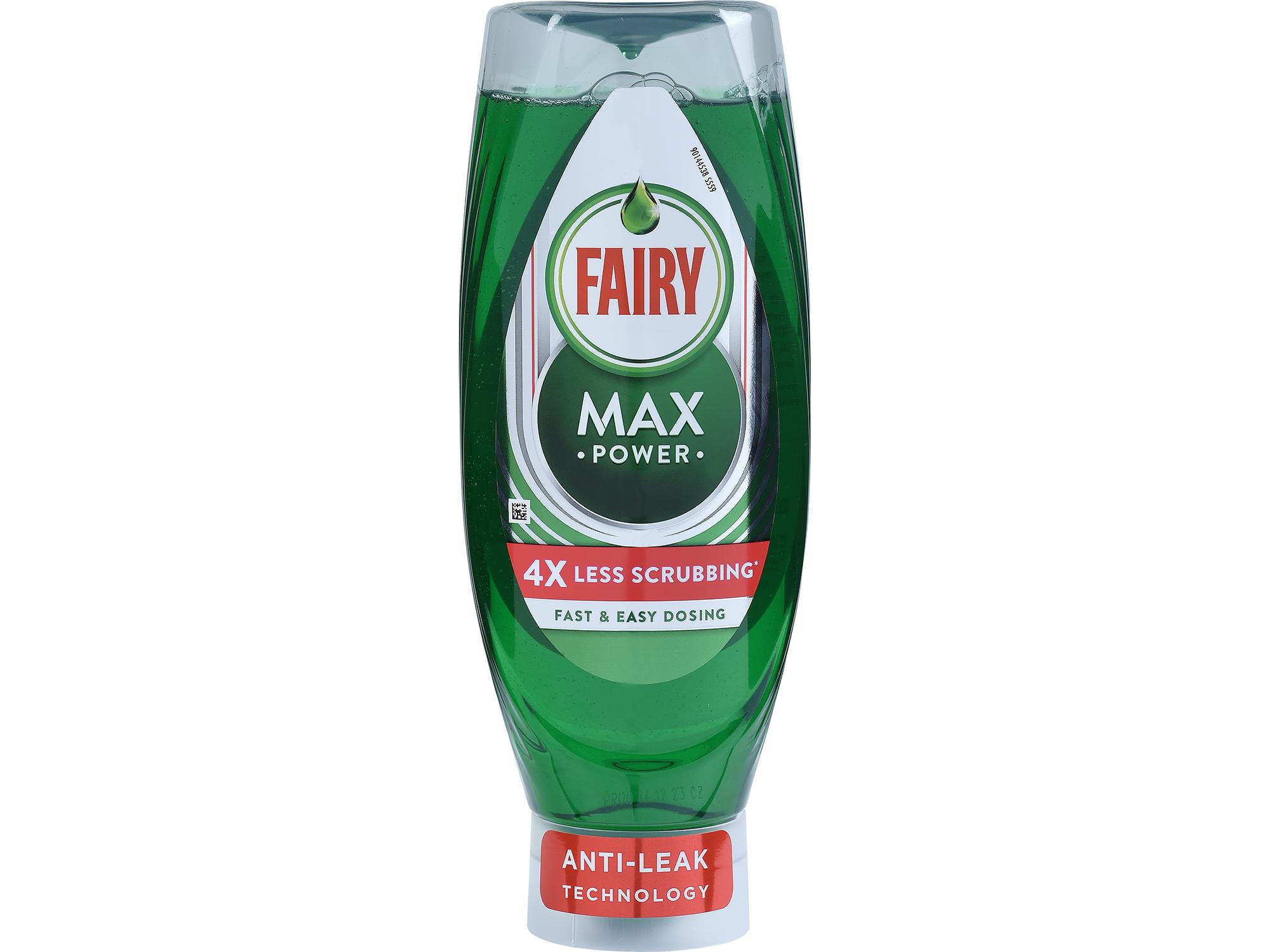 Fairy Max Power Original Washing Up Liquid review | 47p per 100ml ...