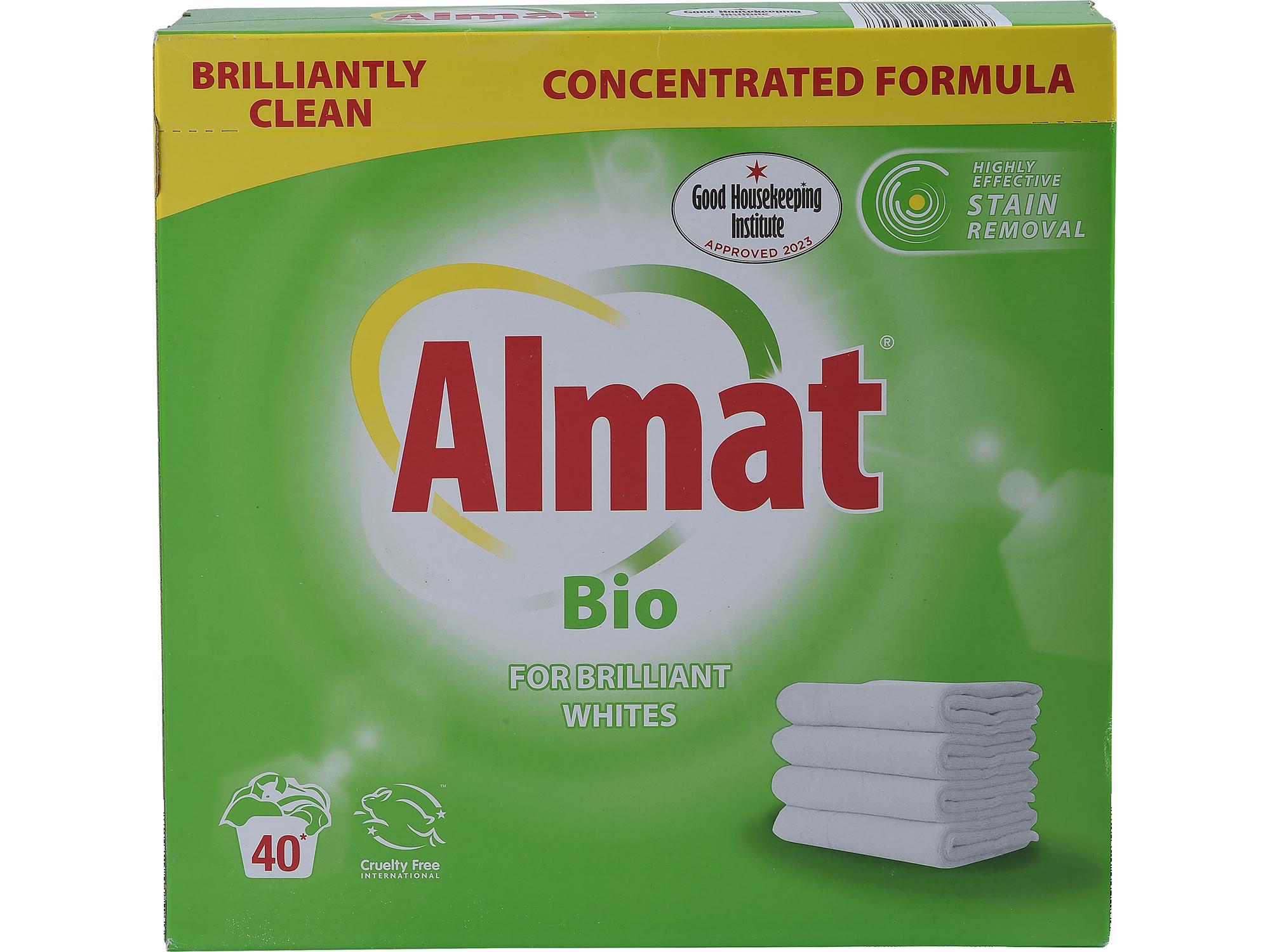 Aldi Almat Washing Powder Bio review Bio 40 washes 9p per wash