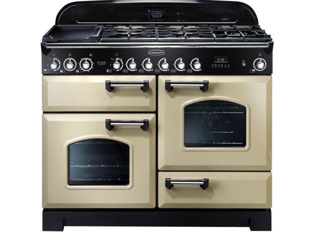 Rangemaster Classic Deluxe 110 Dual Fuel CDL110DFFCR/C - thumbnail front
