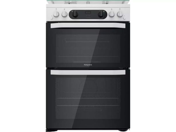 Hotpoint HDM67G0CCW/UK 60cm gas cooker - white