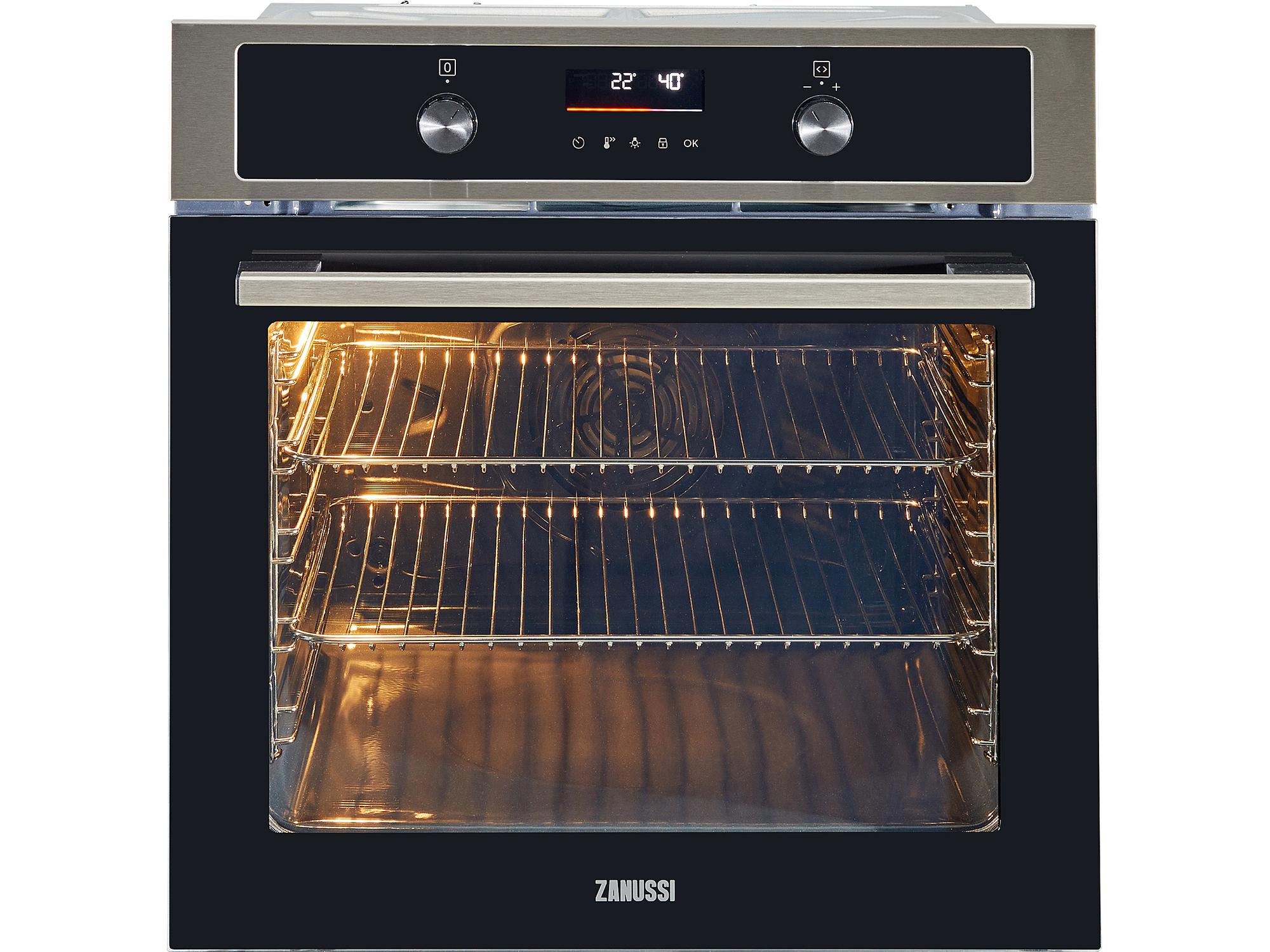 Zanussi ZOPND7XN review | Electric Pyrolytic cleaning Single Built-in ...