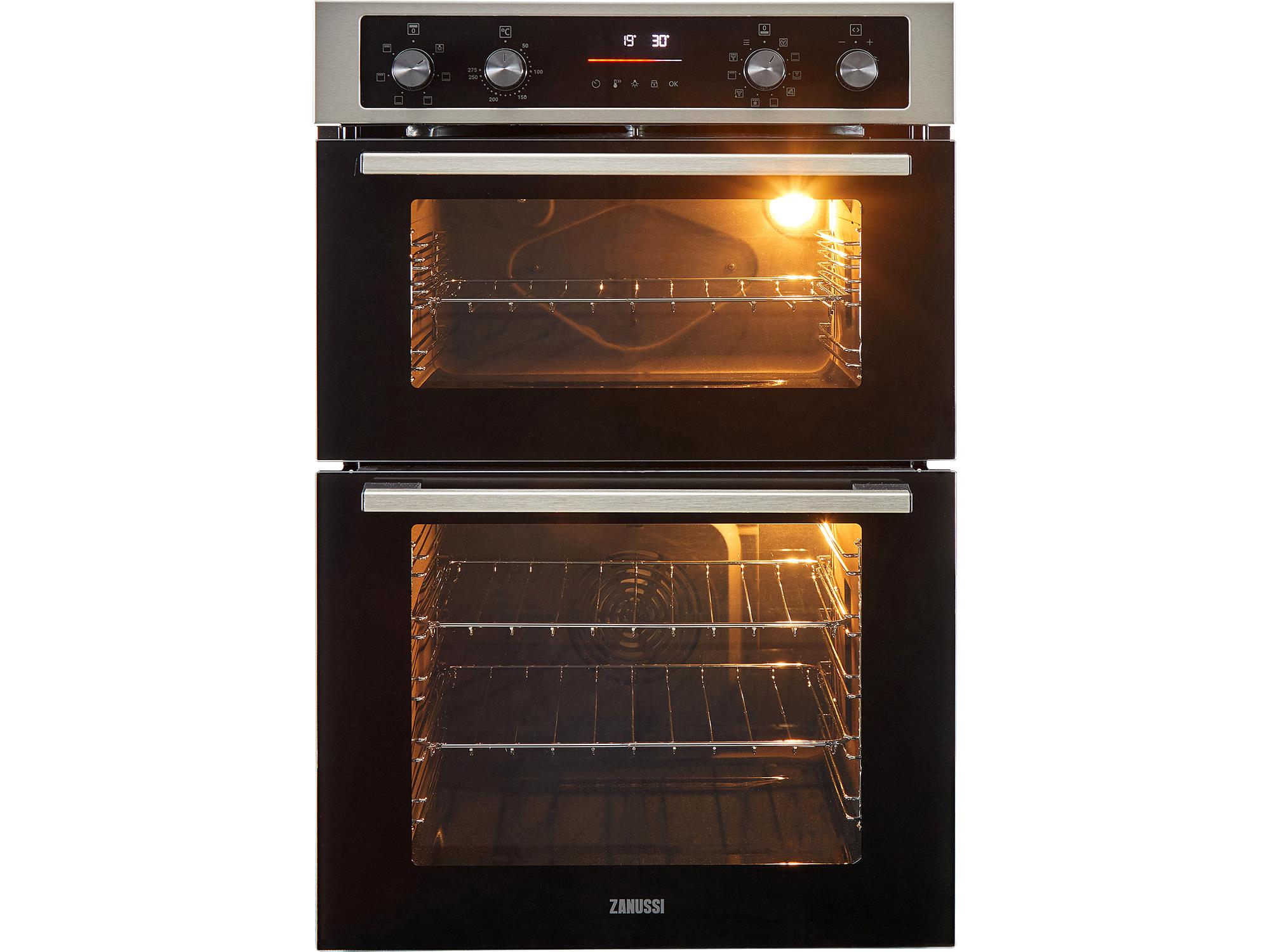 Zanussi ZKCNA7XN review electric Double Builtin oven Which?