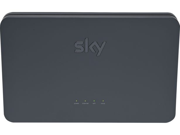 Sky Broadband Hub and Booster