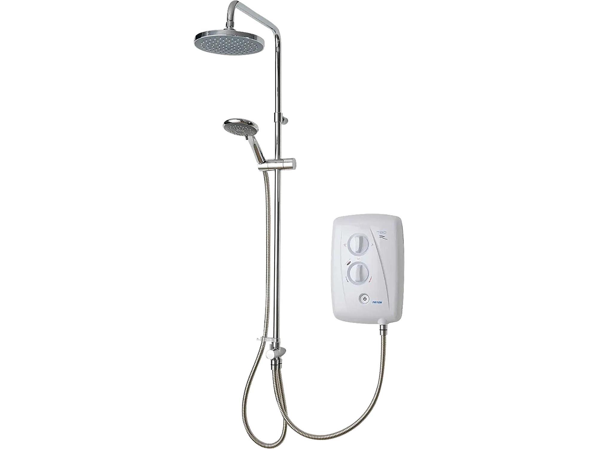 Triton T80Z DuElec 9.5kW review Standard electric shower Thermostatic