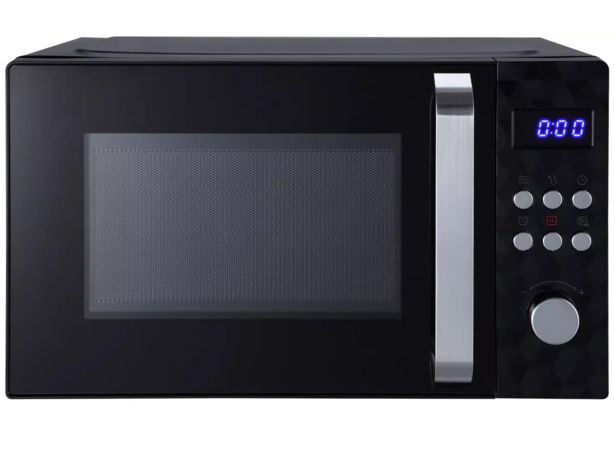 DeLonghi Brilliante 23L 900W Standard Microwave - black - thumbnail front