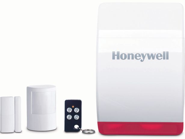 Honeywell HS311S Wireless Quick Start Alarm Kit front view