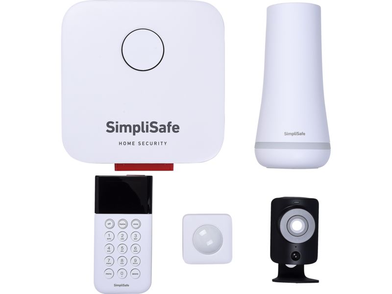 SimpliSafe The Starter Kit with Bell Box front view