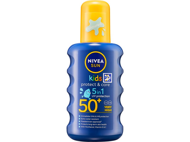 Nivea Sun Kids Protect & Care Coloured Spray SPF50+
