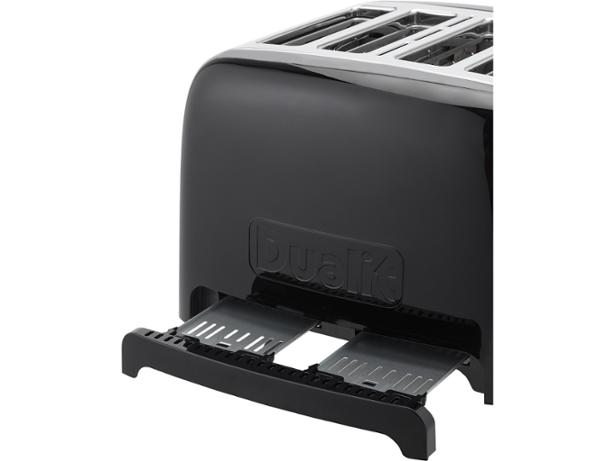 Argos Product Support for Dualit DPP4 Lite 4 Slice Toaster - Black