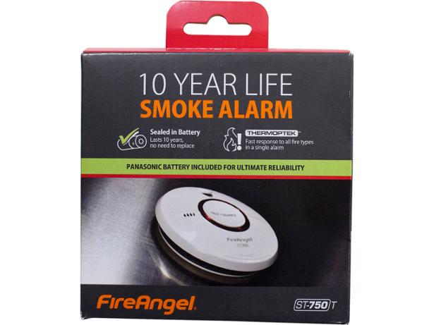 FireAngel ST-750T Thermoptek Toast Proof Smoke Alarm Exp 2031 Multibuy Packs 