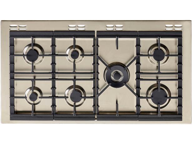 Stoves Sterling Deluxe S1100DF Stainless steel - thumbnail rear