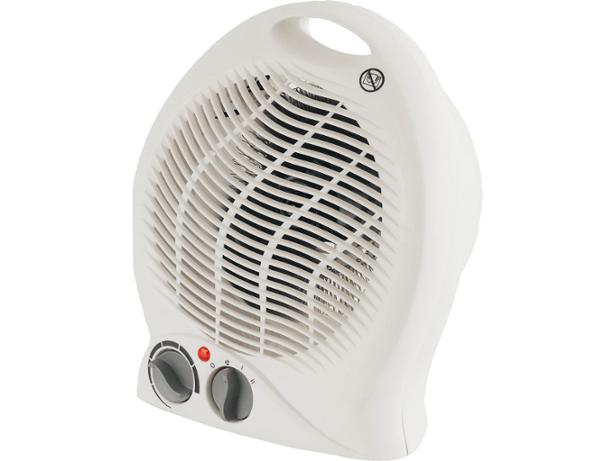 Glen 2kW Flat Fan Heater 2kW 