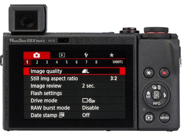Canon PowerShot G5 X Mark II - thumbnail rear